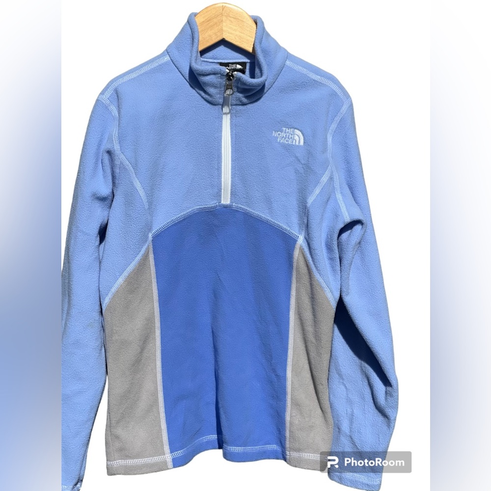 The Northface glacier 1/4 zip fleece sweater